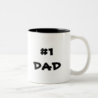 #1 DAD coffee tea mug