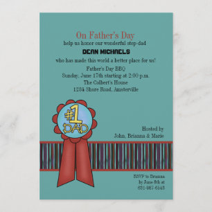 #1 Dad Invitation