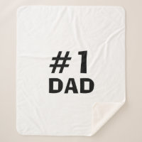 #1 Dad Leather-look