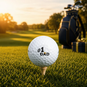 #1 Dad Love Golf Balls