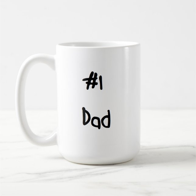 #1 Dad Mug (Left)