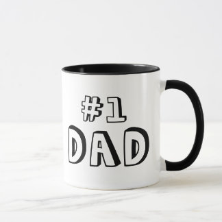 #1 DAD MUG