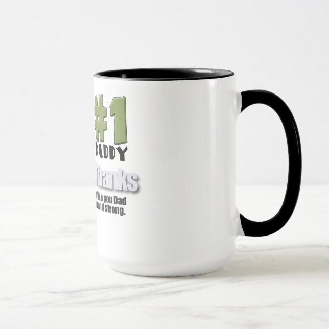 #1 Dad Mug (Right)