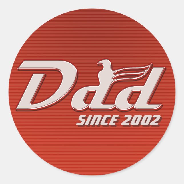 #1 Dad Sticker (Front)