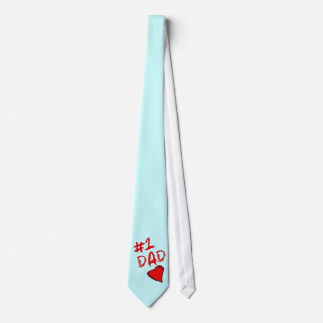 #1 Dad Tie (Front)