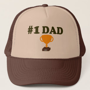 #1 Dad Trophy Hat