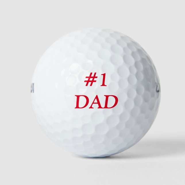 #1 DAD/Wilson Ultra 500 Distance Golf Ball (Front)