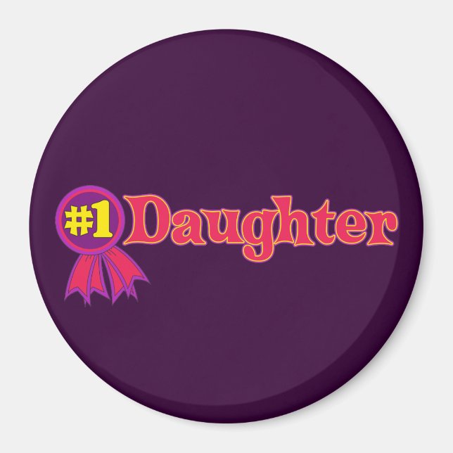 #1 Daughter Magnet (Front)