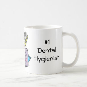 #1 Dental Hygienist Coffee Mug