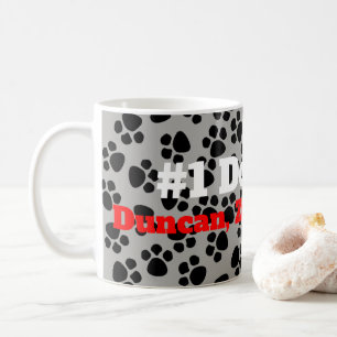 #1 Dog Dad Mug Customise with your dogs name