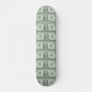 1 Dollar Bill Skateboard
