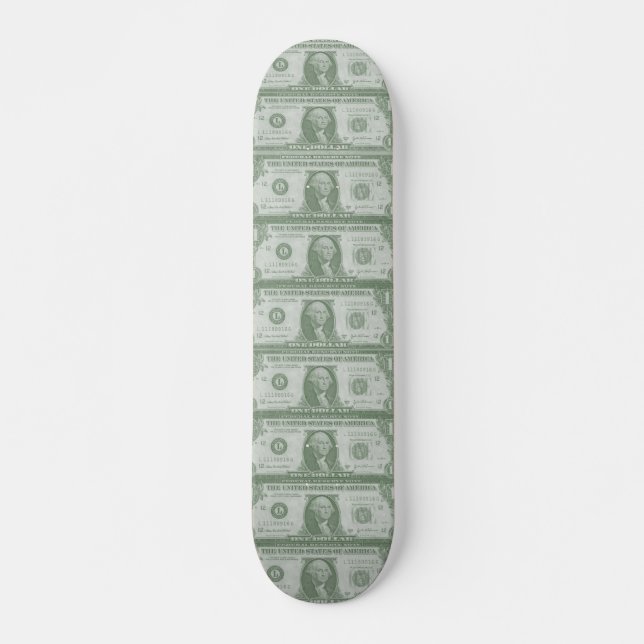1 Dollar Bill Skateboard (Front)
