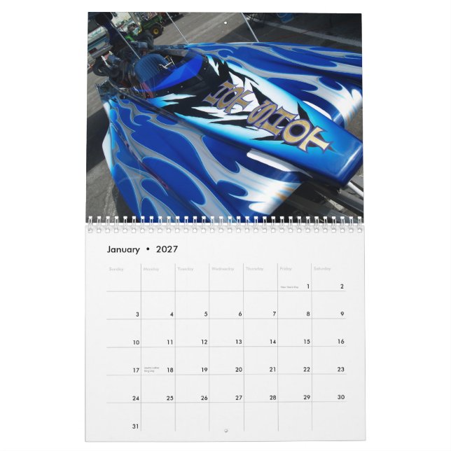 #1 Dragboat Calendar (Jan 2027)