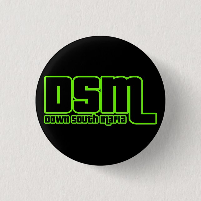 1" DSM Button (Front)