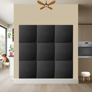 #1 Elegant Matte Black Ceramic Tile