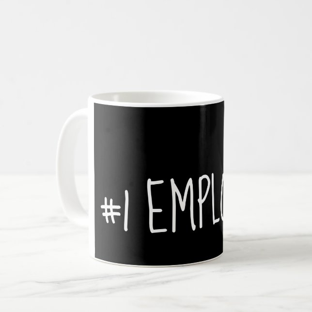 #1 EMPLOYEE mug (Front Left)