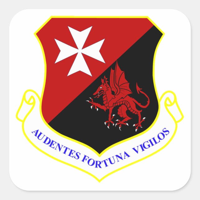 1 ERS Decal, Large Square Sticker (Front)