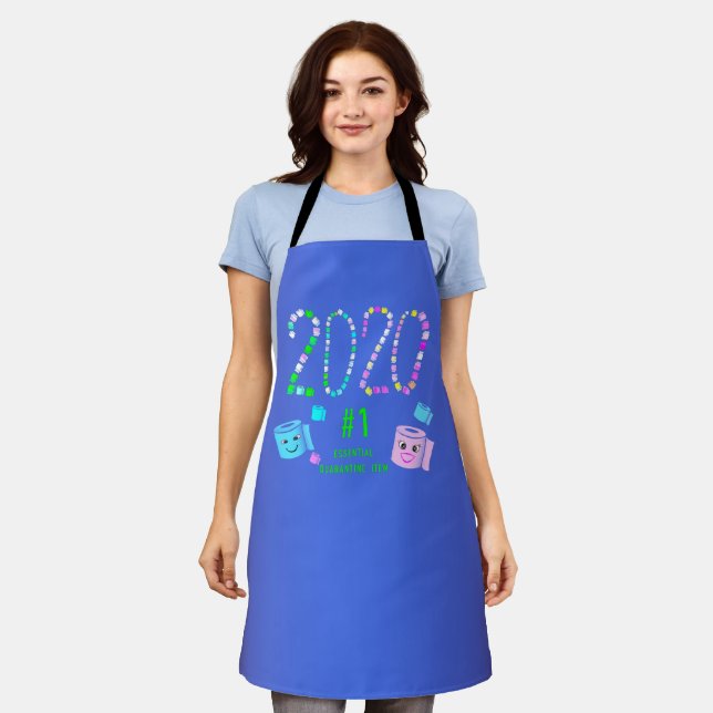 #1 Essential Quarantine Item Apron (Worn)