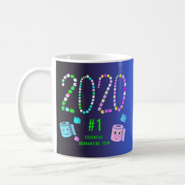 #1 Essential Quarantine Item Coffee Mug (Left)
