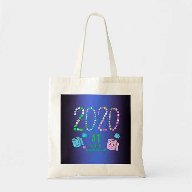 #1 Essential Quarantine Item Tote Bag (Front)