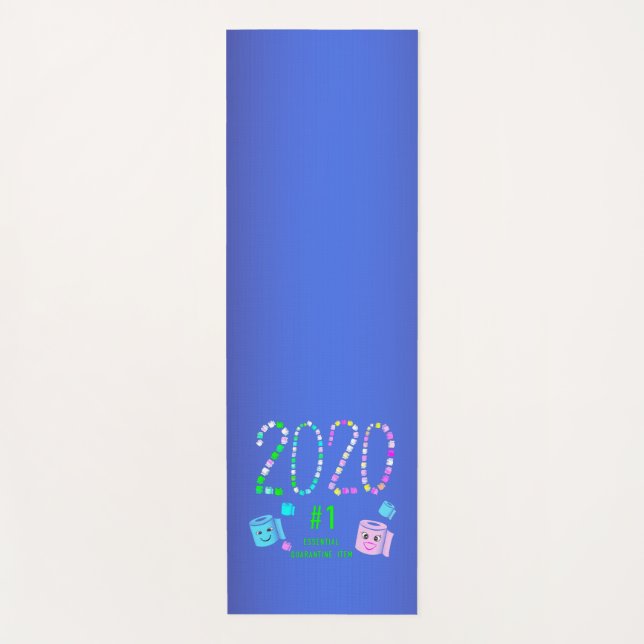 #1 Essential Quarantine Item Yoga Mat (Front)