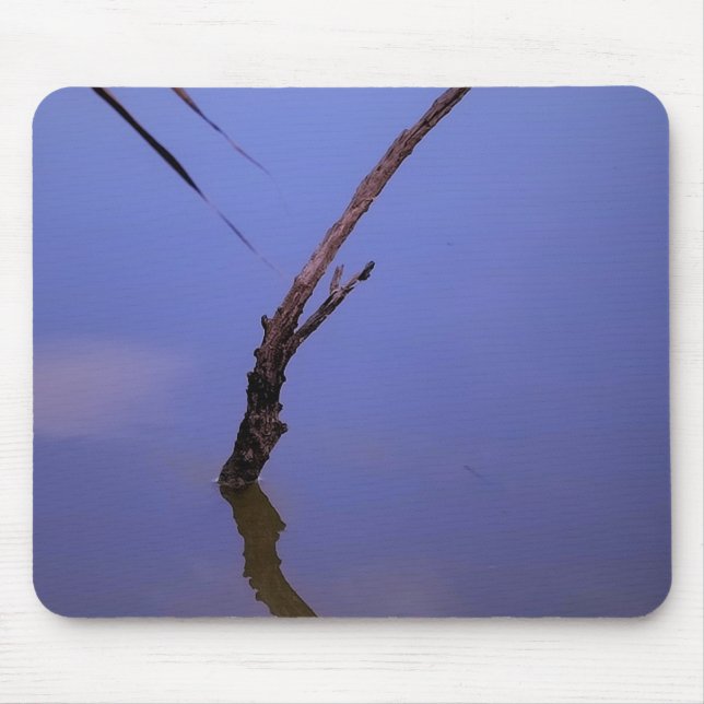 #1-Etang de Scamandre en Camargue.  Mouse Pad (Front)