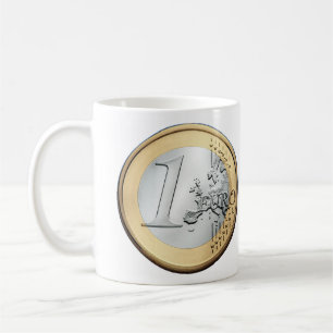 1 Euro Coin Coffee Mug