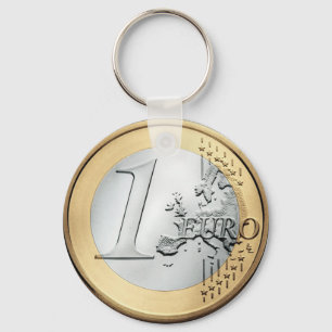 1 Euro COIN Key Ring