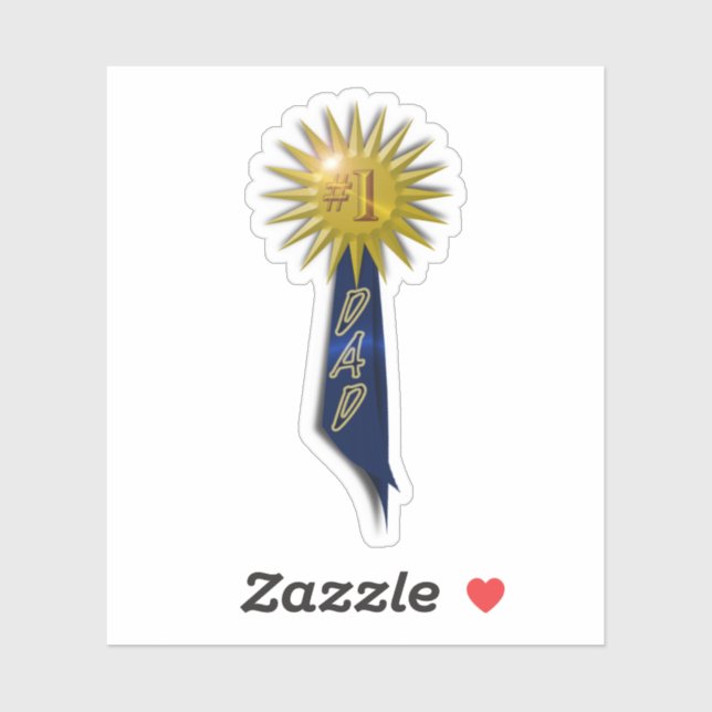 #1 Father's Ribbon (Sheet)