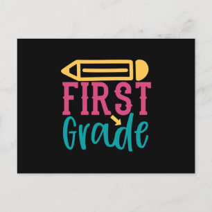 1 First Grade Postcard