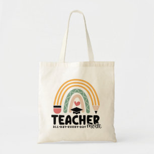 1- Funny Teacher Mode Teaching Gift for Teacher Tote Bag