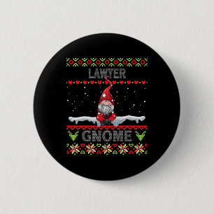 {1} Gnome Matching Family Christmas Ugly Pjs Funny 6 Cm Round Badge