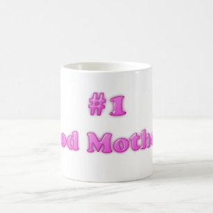 #1 God Mother Coffee Mug