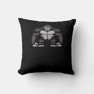 1 Gorilla Vs 100 Men Cushion
