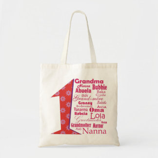 #1 Grandmother Tote Bag
