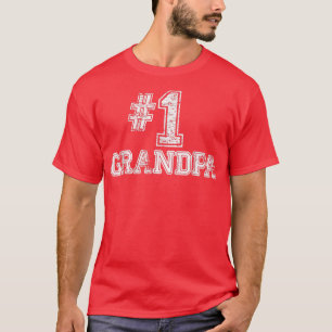 1 Grandpa T Number One Father's Day T-Shirt