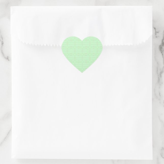 1 HEART STICKER (Bag)