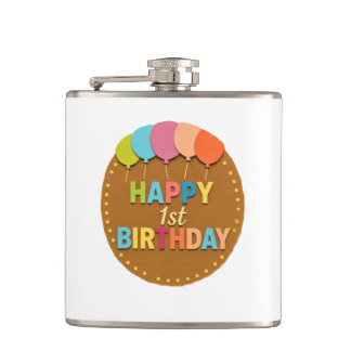 1 HIP FLASK