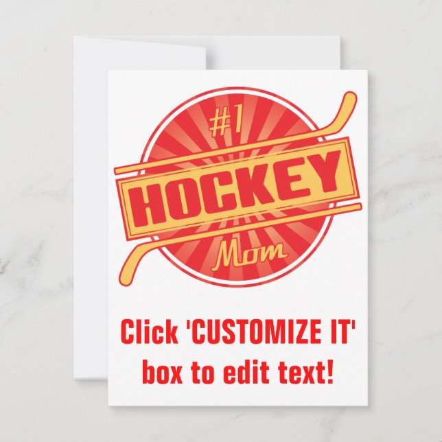 #1 Hockey Mum (Front)