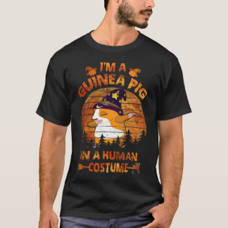 1 I'm A Guinea Pig In A Human Costume Guinea Pig H T-Shirt