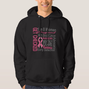 1 in 8 Women - Breast Cancer Awareness Hoodie