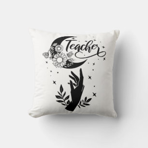 1- Inspirational Teacher Shirt, Minimalist Teacher Cushion