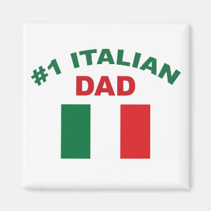 #1 Italian Dad Magnet