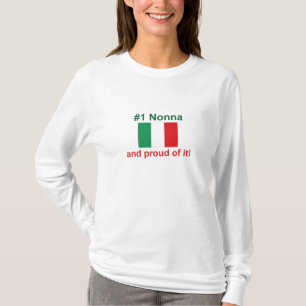 #1 Italian Nonna (Grandmother) T-Shirt