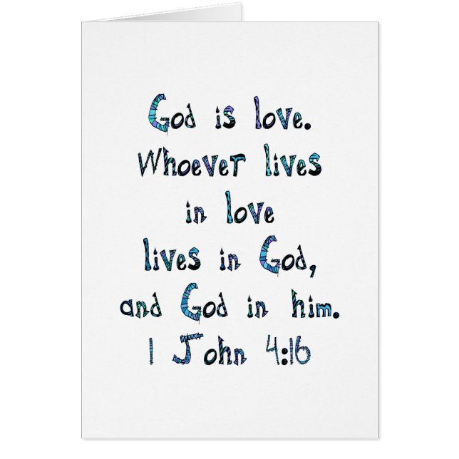 1 John 4:16 (Front)