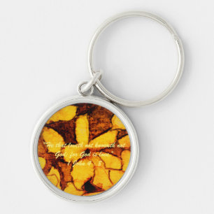 1 John 4:8 "---for God is love." Bible truths Key Ring