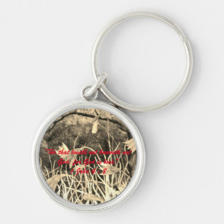 1 John 4:8 "---for God is love." Bible truths  Key Ring