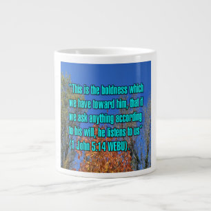 1 John 5:14 WEBU Mug