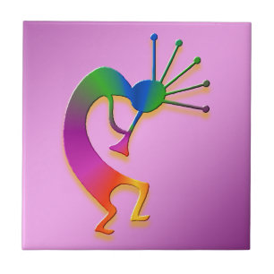 1 Kokopelli #31 Tile