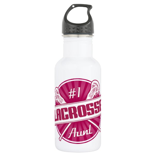 #1 Lacrosse Aunt 532 Ml Water Bottle (Front)